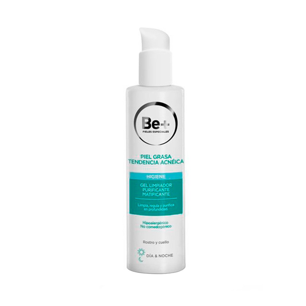 Be+ med acnicontrol gel limpiador 200ml Imagen de Be+ med acnicontrol gel limpiador 200ml