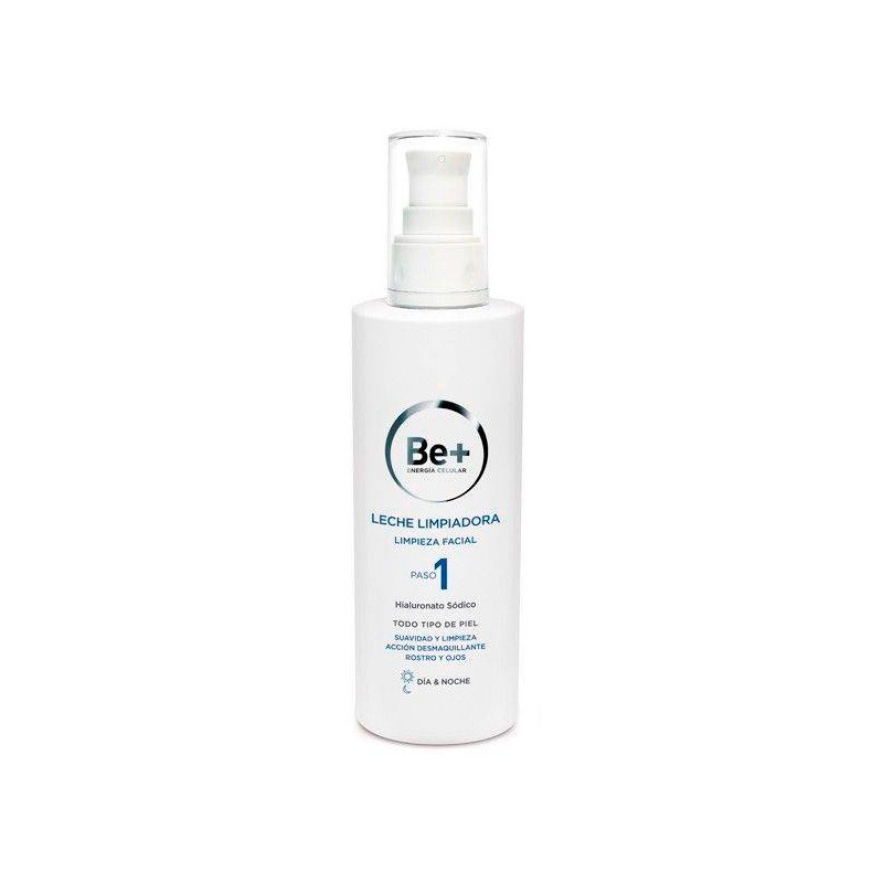 Be+ Leche limpiadora limpieza facial 200ml Imagen de Be+ Leche limpiadora limpieza facial 200ml