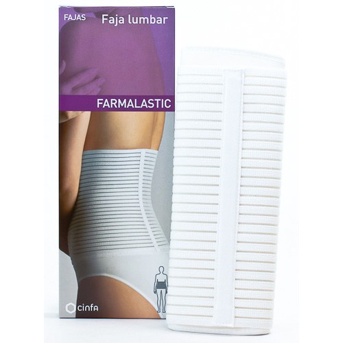 FAJA FARMALASTIC LUMBAR VELCR T/1 75-95 Imagen de FAJA FARMALASTIC LUMBAR VELCR T/1 75-95