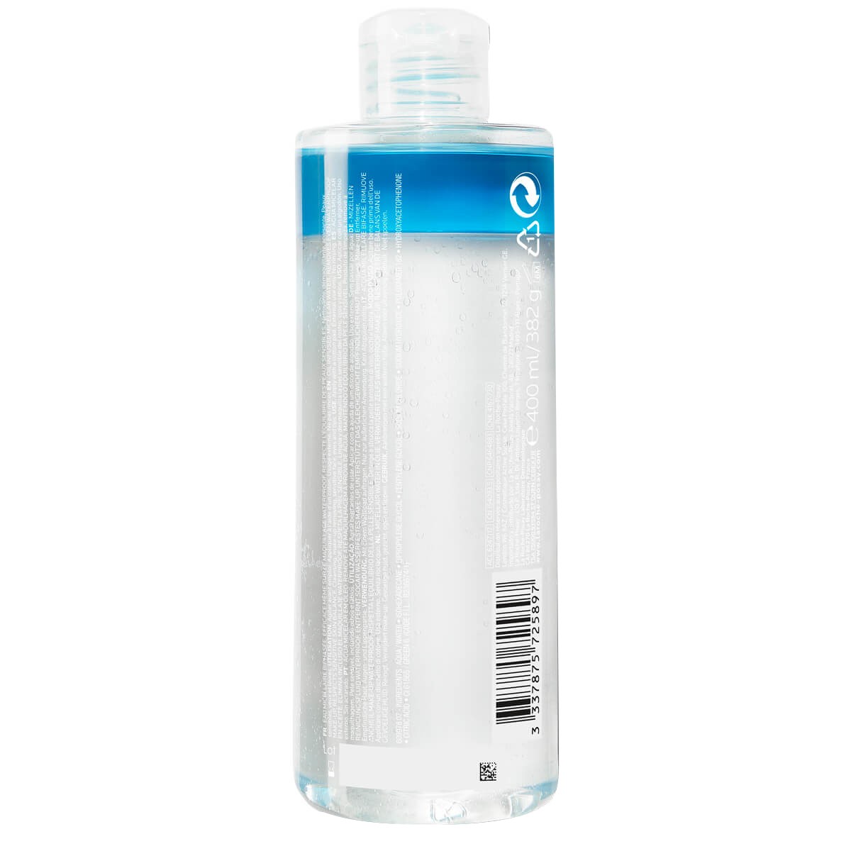 Imagen de La Roche Posay agua micelar bifasica oil infused 400ml