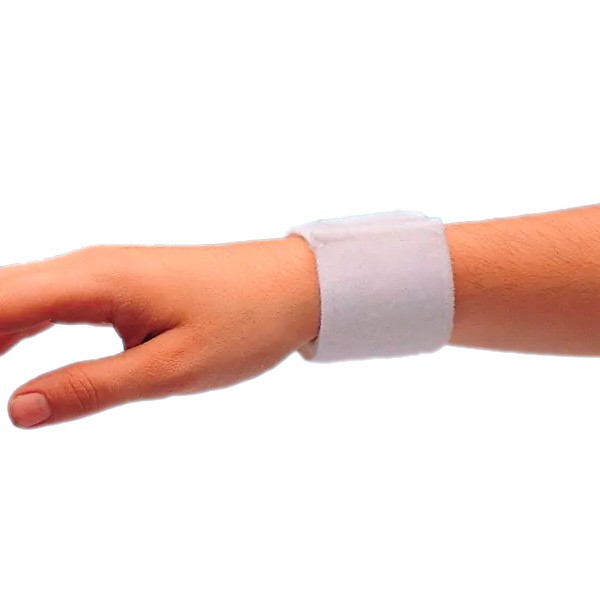Muñequera de Velcro Color Blanco Corysan Imagen de Muñequera de Velcro Color Blanco Corysan