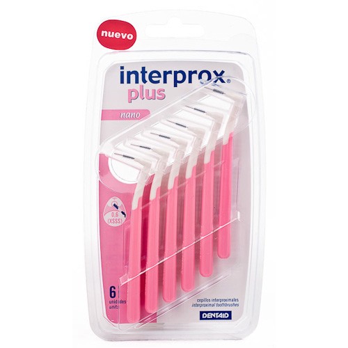 CEPILLO INTERPROX PLUS 2G NANO 6 UDS Imagen de CEPILLO INTERPROX PLUS 2G NANO 6 UDS