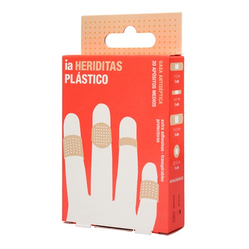 Interapothek apósitos plástico surtido 20uds Imagen de Interapothek apósitos plástico surtido 20uds