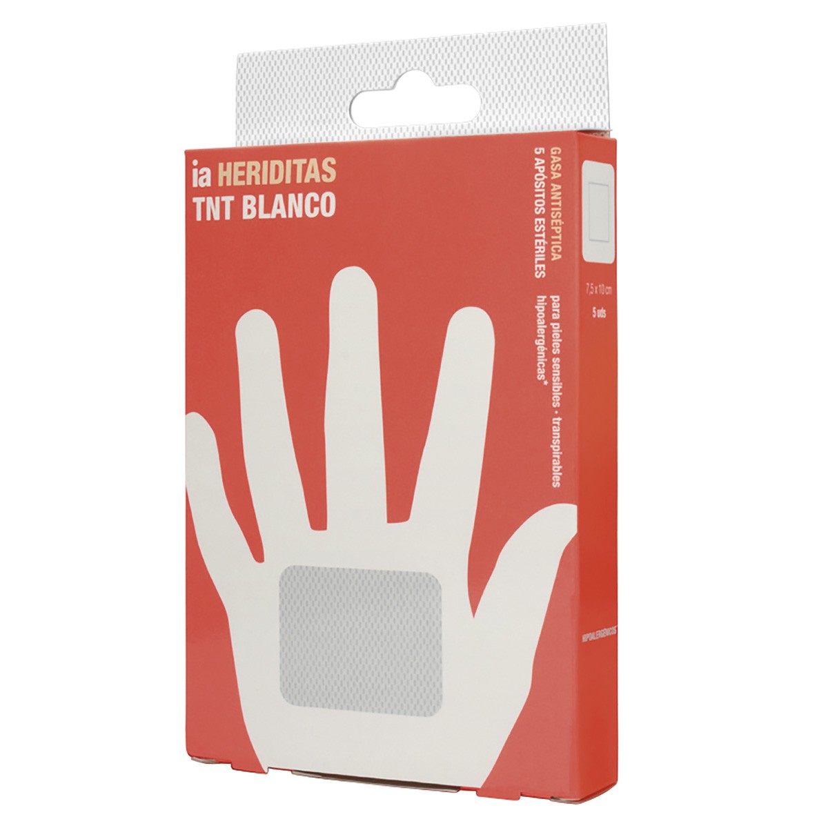Interapothek apósitos tnt 7,5x5cm 5uds Imagen de Interapothek apósitos tnt 7,5x5cm 5uds