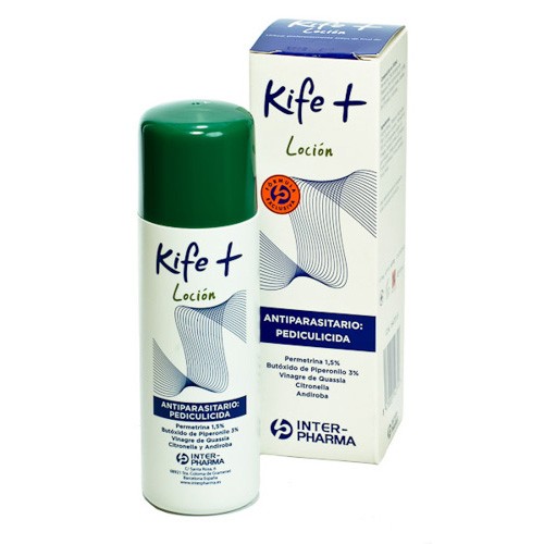 KIFE+ LOCION PIOJOS Y LIENDRES 100 ML Imagen de KIFE+ LOCION PIOJOS Y LIENDRES 100 ML