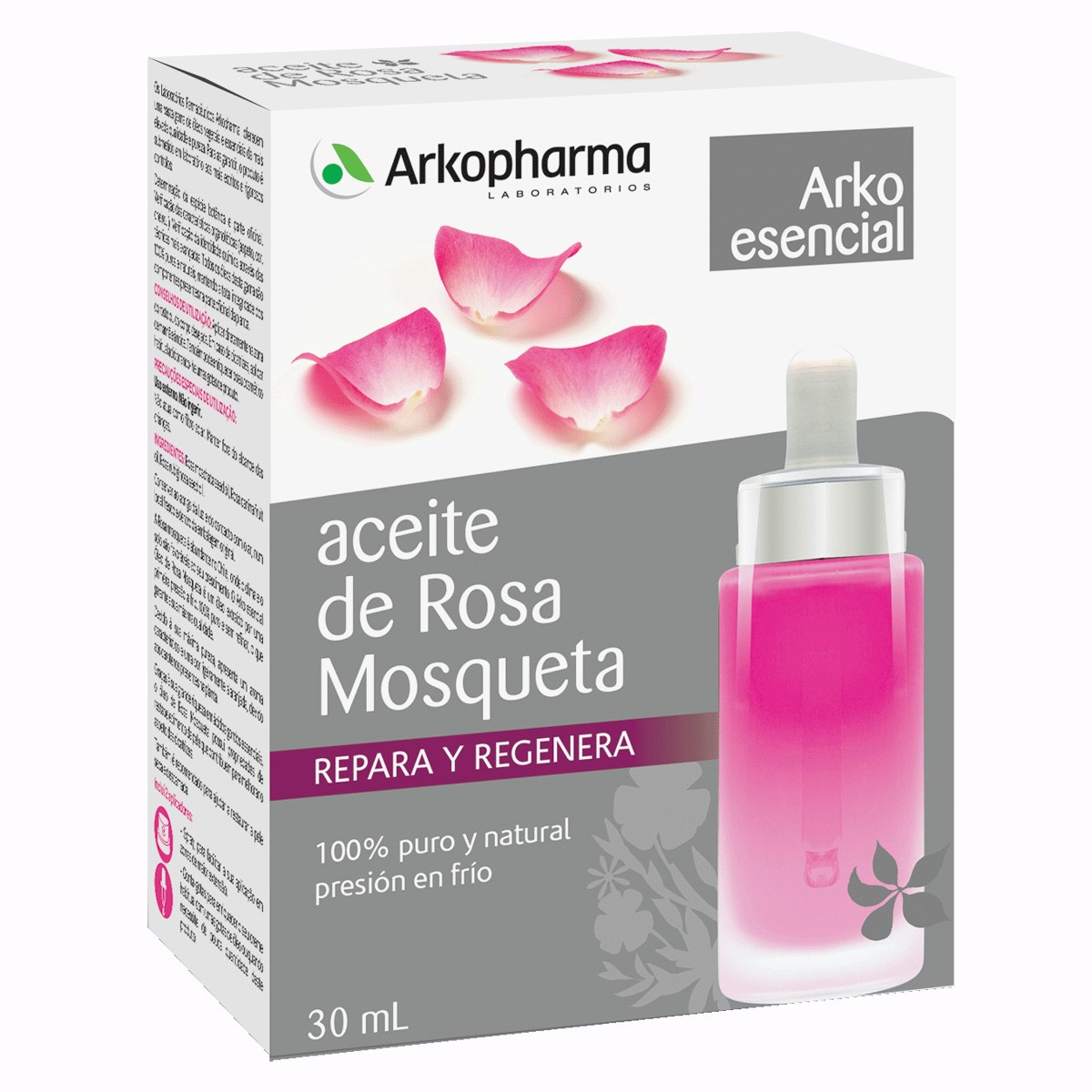 Arkoesencial aceite rosa mosqueta 30ml Imagen de Arkoesencial aceite rosa mosqueta 30ml