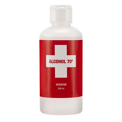 Interapothek alcohol 70º heridine 250ml Imagen de Interapothek alcohol 70º heridine 250ml