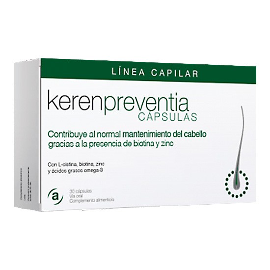 Keren 2 preventia anticaida 30 capsulas Imagen de Keren 2 preventia anticaida 30 capsulas