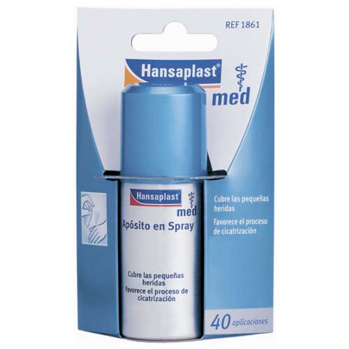 Hansaplast med apósito líquido spray 40ml Imagen de Hansaplast med apósito líquido spray 40ml