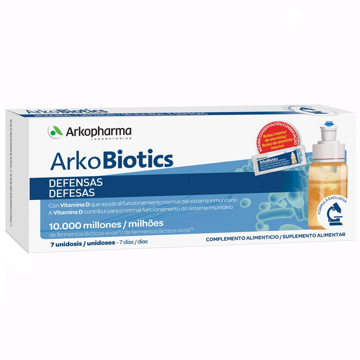 ARKOBIOTICS DEFENSAS ADULTOS 7 DOSIS Imagen de ARKOBIOTICS DEFENSAS ADULTOS 7 DOSIS