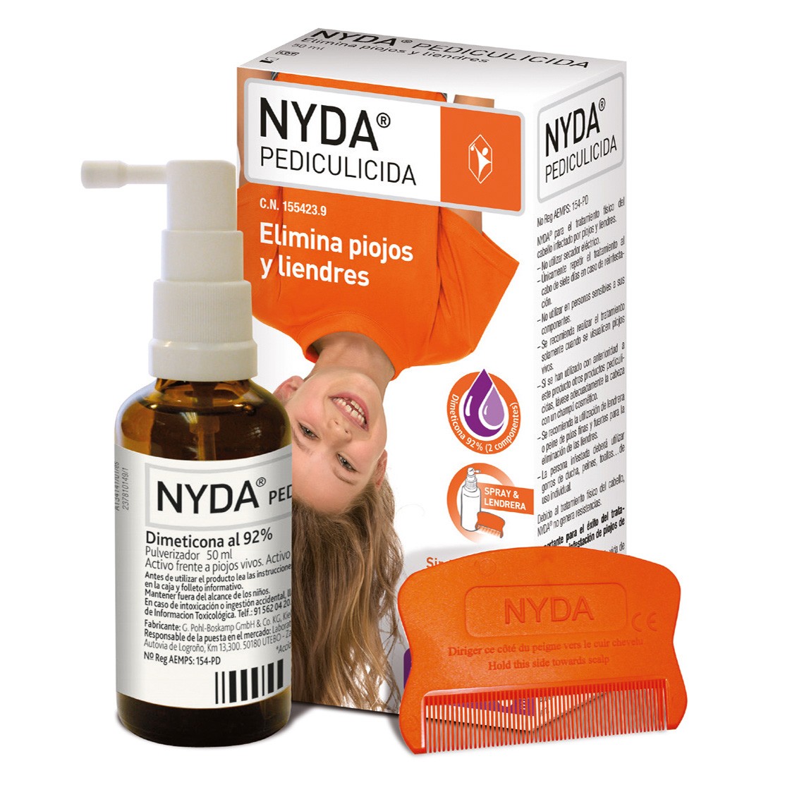 Imagen de Nyda Pediculicida Pulverizador 50ml
