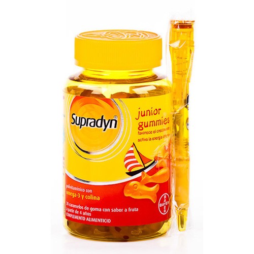 SUPRADYN JUNIOR GUMMIES 30 GOMINOLAS Imagen de SUPRADYN JUNIOR GUMMIES 30 GOMINOLAS