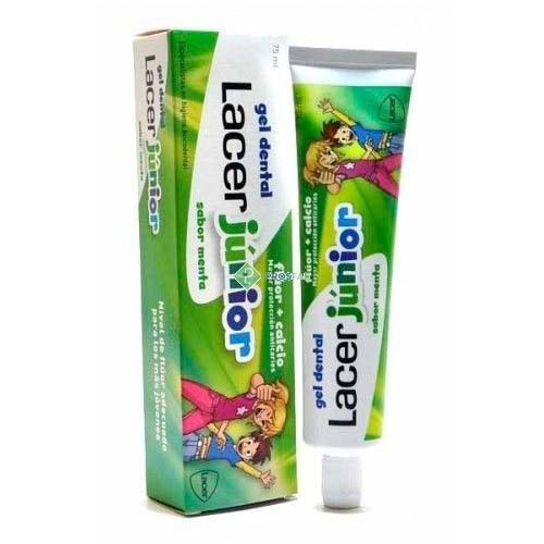 Lacer Gel dental junior menta 75ml Imagen de Lacer Gel dental junior menta 75ml