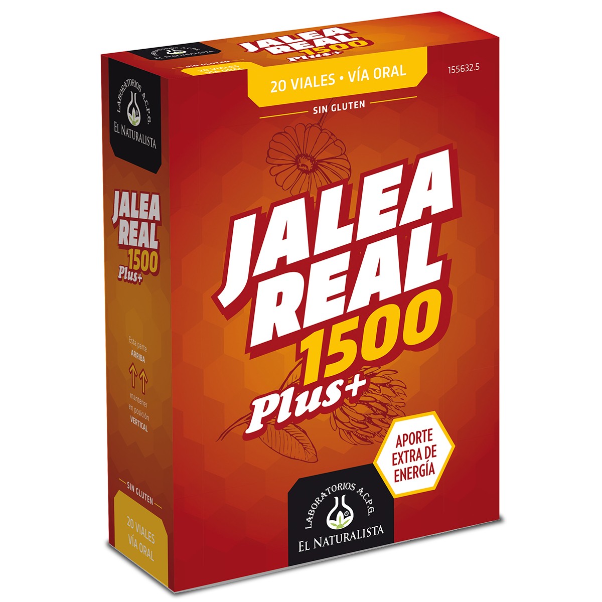EL NATURALISTA JALEA REAL 1500 20 VIALES Imagen de EL NATURALISTA JALEA REAL 1500 20 VIALES