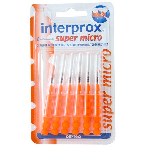 CEPILLO INTERPROX 4G SUPER MICRO 6 UDS Imagen de CEPILLO INTERPROX 4G SUPER MICRO 6 UDS