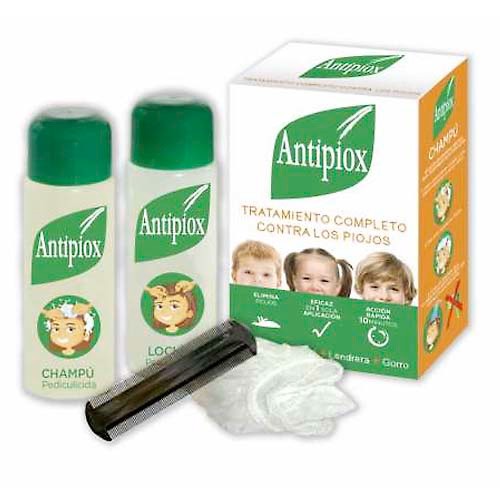 Antipiox pack loción+champú+lendrera Imagen de Antipiox pack loción+champú+lendrera