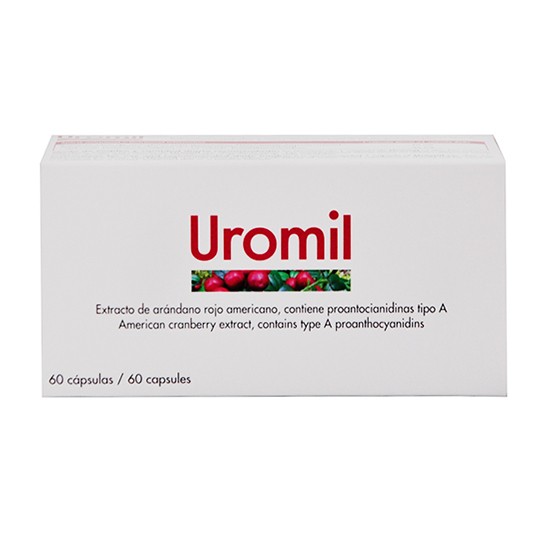 Imagen de UROMIL 60 CAPSULAS