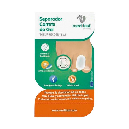 Separador dedo medilast gel sili talla-L 2u Imagen de Separador dedo medilast gel sili talla-L 2u
