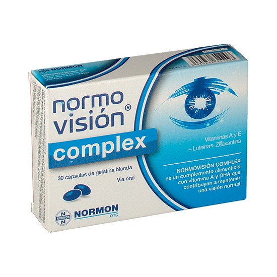 Normovision complex 30 capsulas Imagen de Normovision complex 30 capsulas