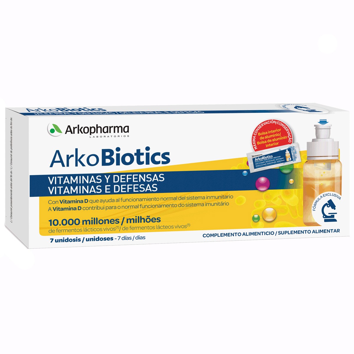 ARKOBIOTICS VIT Y DEFEN ADULTOS 7 DOSIS Imagen de ARKOBIOTICS VIT Y DEFEN ADULTOS 7 DOSIS