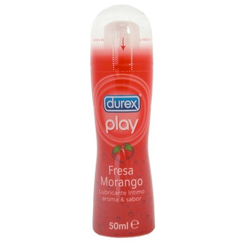 DUREX PLAY LUBRICANTE FRESA 50 ML Imagen de DUREX PLAY LUBRICANTE FRESA 50 ML