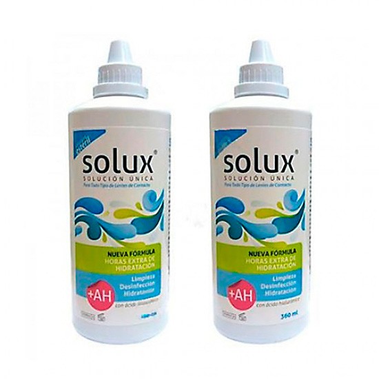 Solux solución unica + ah 360ml x 2uds Imagen de Solux solución unica + ah 360ml x 2uds