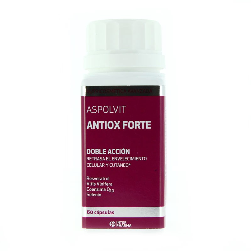ASPOLVIT ANTIOXIDANTE FORTE 60 CAPSULAS Imagen de ASPOLVIT ANTIOXIDANTE FORTE 60 CAPSULAS