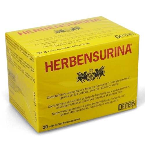 Herbensurina ca 20 sobres-filtros Imagen de Herbensurina ca 20 sobres-filtros