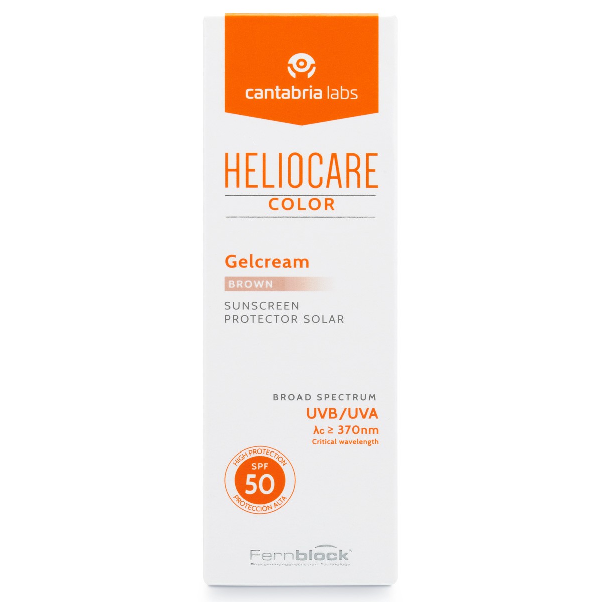 Heliocare gelcream color brown spf50 50ml Imagen de Heliocare gelcream color brown spf50 50ml