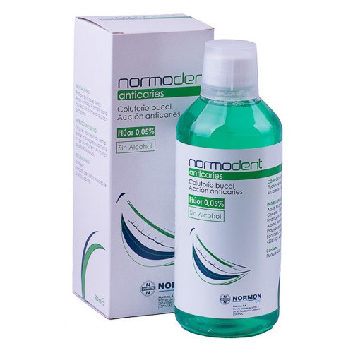 NORMODENT ANTICARIES COLUTORIO 500ML Imagen de NORMODENT ANTICARIES COLUTORIO 500ML