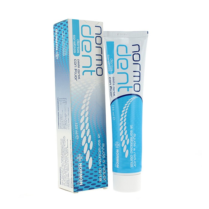 NORMODENT DIENTES SENSIBLES PASTA 125ML Imagen de NORMODENT DIENTES SENSIBLES PASTA 125ML