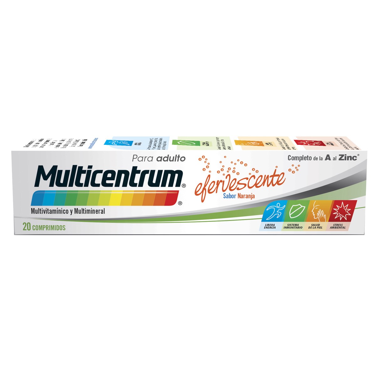 Multicentrum Luteina 20 comprimidos efervescentes Imagen de Multicentrum Luteina 20 comprimidos efervescentes