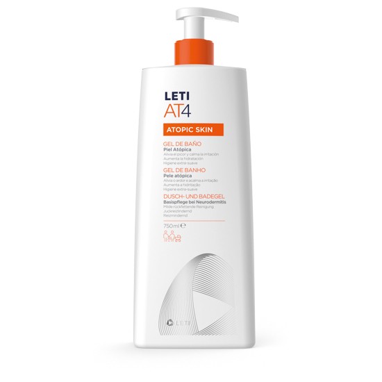Leti AT4 gel de baño 750ml Imagen de Leti AT4 gel de baño 750ml
