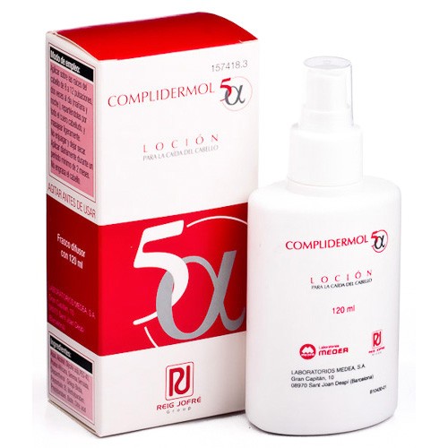 COMPLIDERMOL 5 ALFA LOCION CAIDA 120ML Imagen de COMPLIDERMOL 5 ALFA LOCION CAIDA 120ML