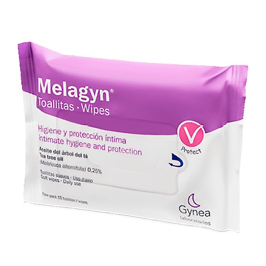 Melagyn flow pack 15 toallitas Imagen de Melagyn flow pack 15 toallitas