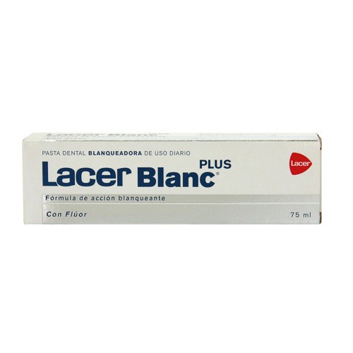 Lacer Blanc plus pasta blanqueadora citrus 75ml Imagen de Lacer Blanc plus pasta blanqueadora citrus 75ml