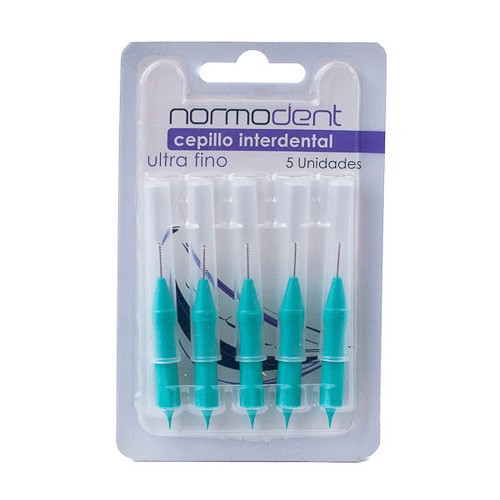 NORMODENT CEPILLOS INTER ULTRAFINOS 5U Imagen de NORMODENT CEPILLOS INTER ULTRAFINOS 5U
