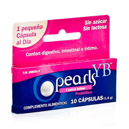 PEARLS YB 10 CAPSULAS PROBIOTICO DHU Imagen de PEARLS YB 10 CAPSULAS PROBIOTICO DHU