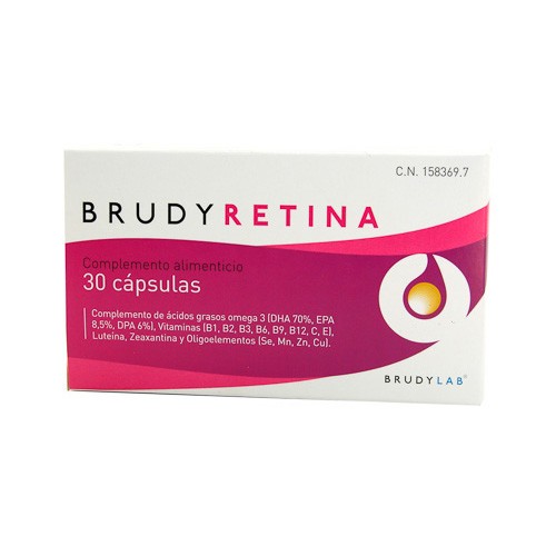 BRUDY RETINA 30 CAPSULAS Imagen de BRUDY RETINA 30 CAPSULAS