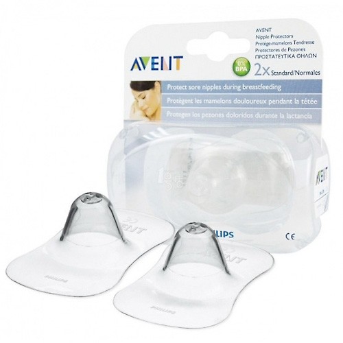Avent Protector pezón silicona mini 2uds Imagen de Avent Protector pezón silicona mini 2uds