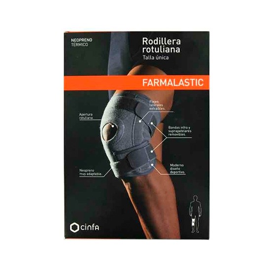 Farmalastic Rodillera rotuliana neop t.u Imagen de Farmalastic Rodillera rotuliana neop t.u