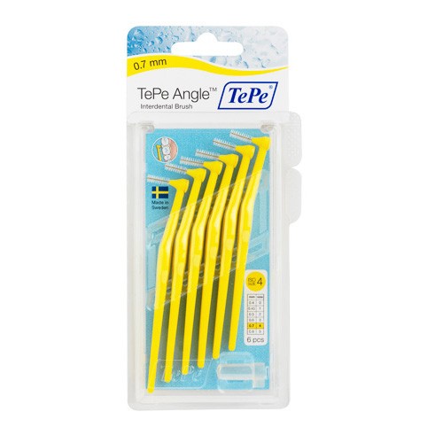 TEPE ANGLE 0,7 MM AMARILLO 6 UDS Imagen de TEPE ANGLE 0,7 MM AMARILLO 6 UDS