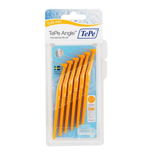 Tepe angle 0,45 mm naranja 6 uds Imagen de Tepe angle 0,45 mm naranja 6 uds