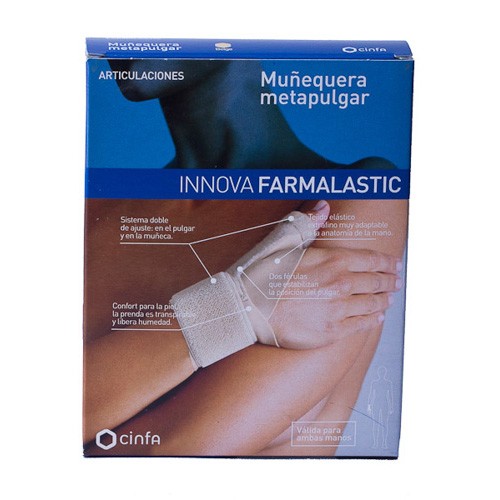 MUÑEQUERA METAPULGAR INNOVA T/2 Imagen de MUÑEQUERA METAPULGAR INNOVA T/2