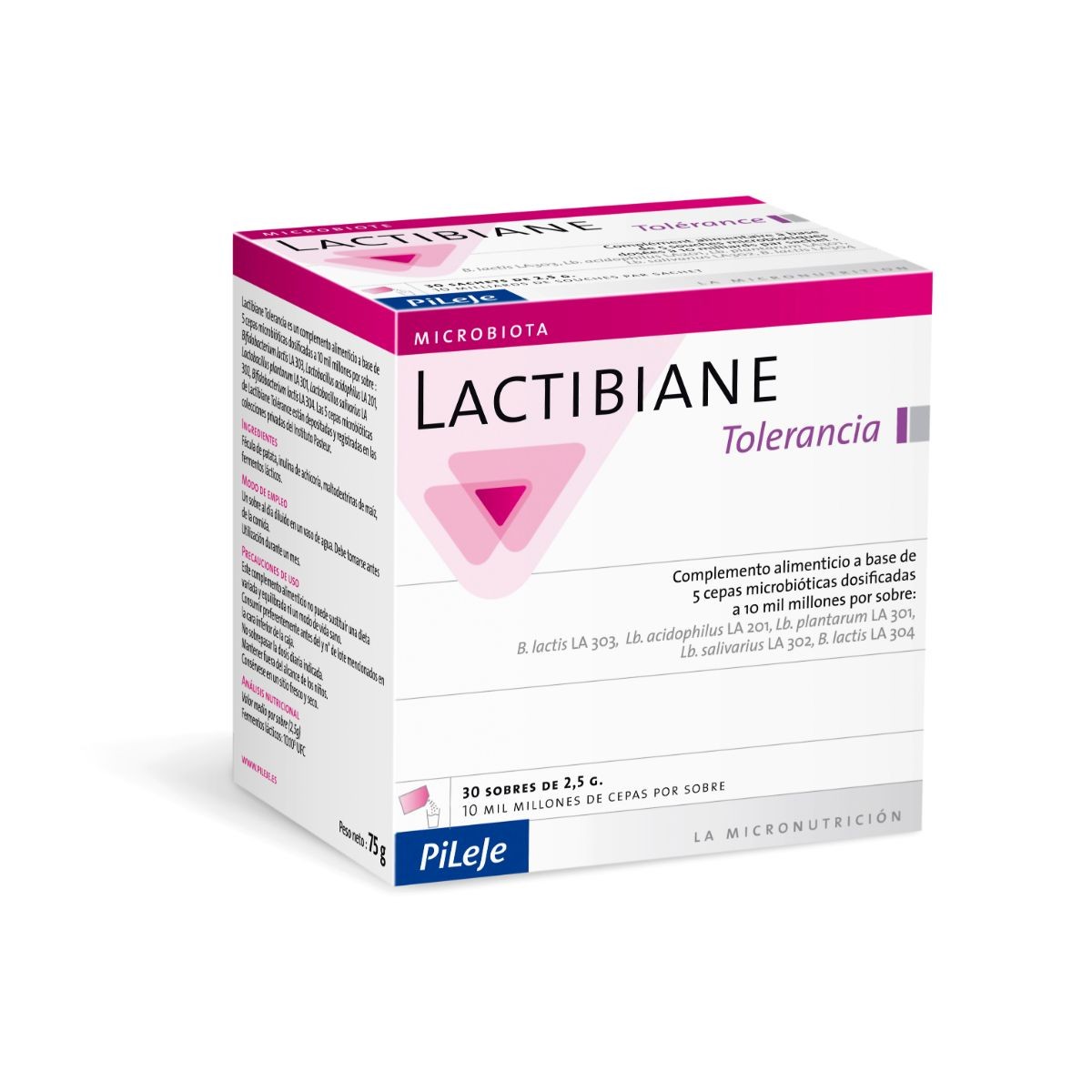 Pileje Lactibiane tolerance 30 sobres Imagen de Pileje Lactibiane tolerance 30 sobres