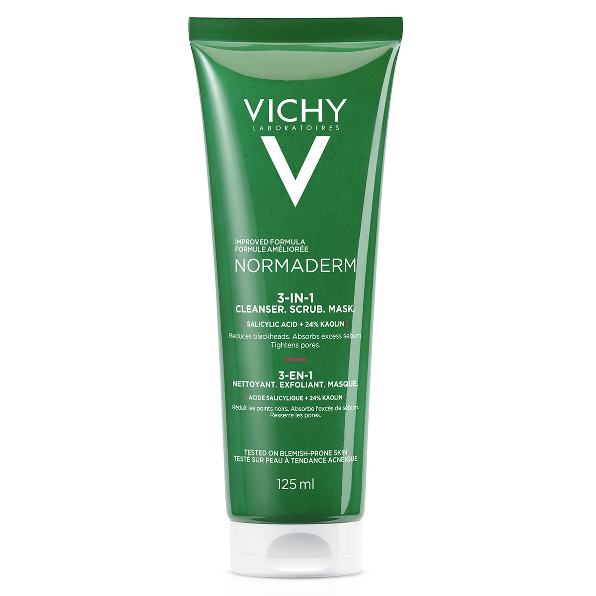 Vichy Normaderm limpiador 3 en 1 125ml Imagen de Vichy Normaderm limpiador 3 en 1 125ml