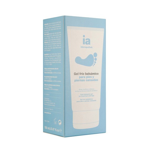 Interapothek gel frío para pies y piernas cansadas 150ml Imagen de Interapothek gel frío para pies y piernas cansadas 150ml
