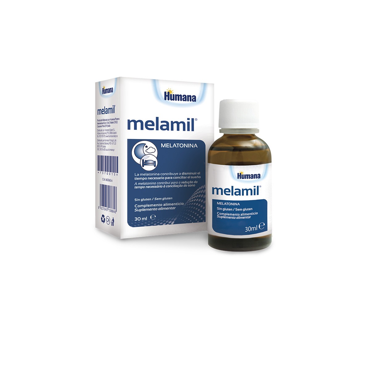 Imagen de Humana Melamil gotas 30ml
