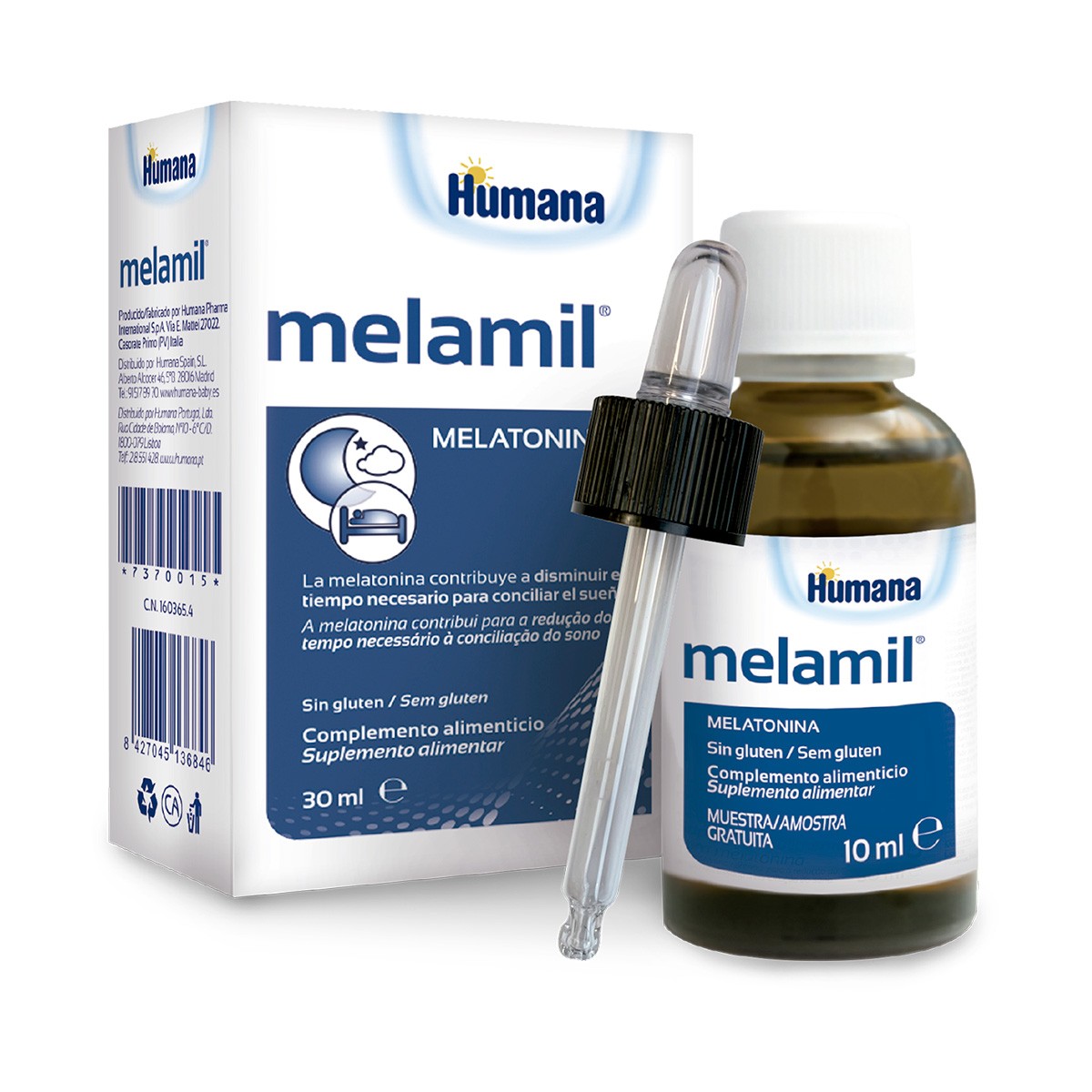 Imagen de Humana Melamil gotas 30ml
