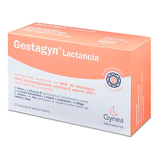 Gestagyn lactancia dha 30 cápsulas Imagen de Gestagyn lactancia dha 30 cápsulas